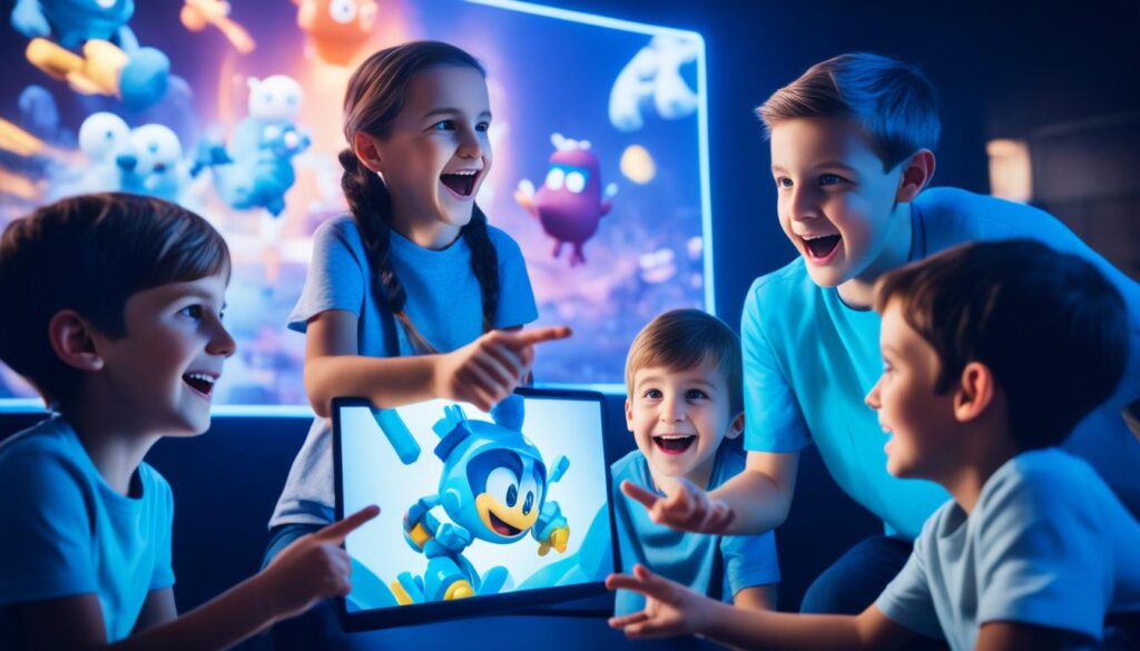 kids attracted to AI for gaming